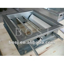 Steel Vane Damper Frame Roll Forming Machine Oman